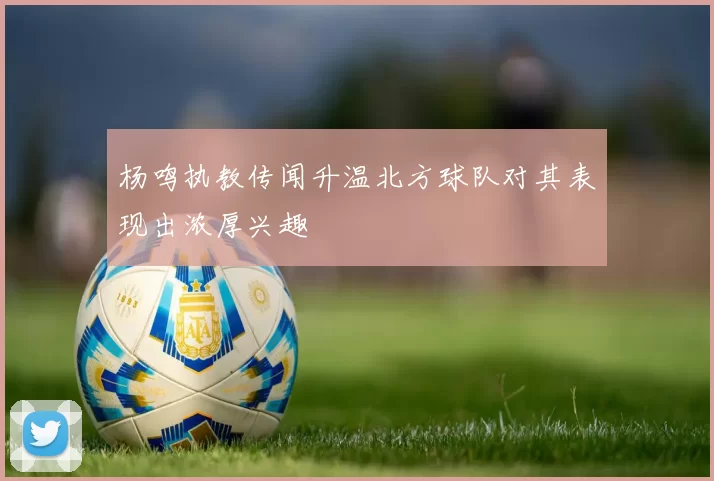 杨鸣执教传闻升温北方球队对其表现出浓厚兴趣